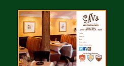 Desktop Screenshot of cavarestaurant.com